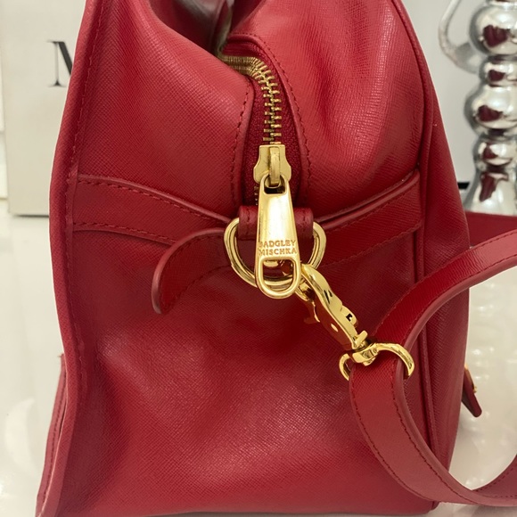 Red Badgley Mischka large handbag - Picture 5 of 14
